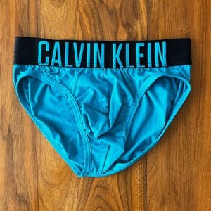 Men’s Calvin Klein Intense Power Micro Briefs - Small, Teal